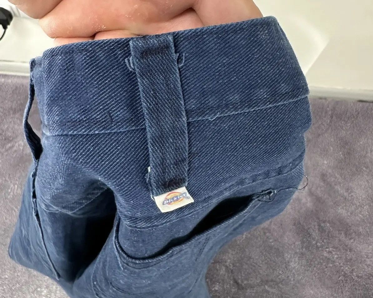 Dickies × Vintage Vintage 90s Dickies American Blue Work Hype Flared Jeans Size US 33 - 5 Thumbnail