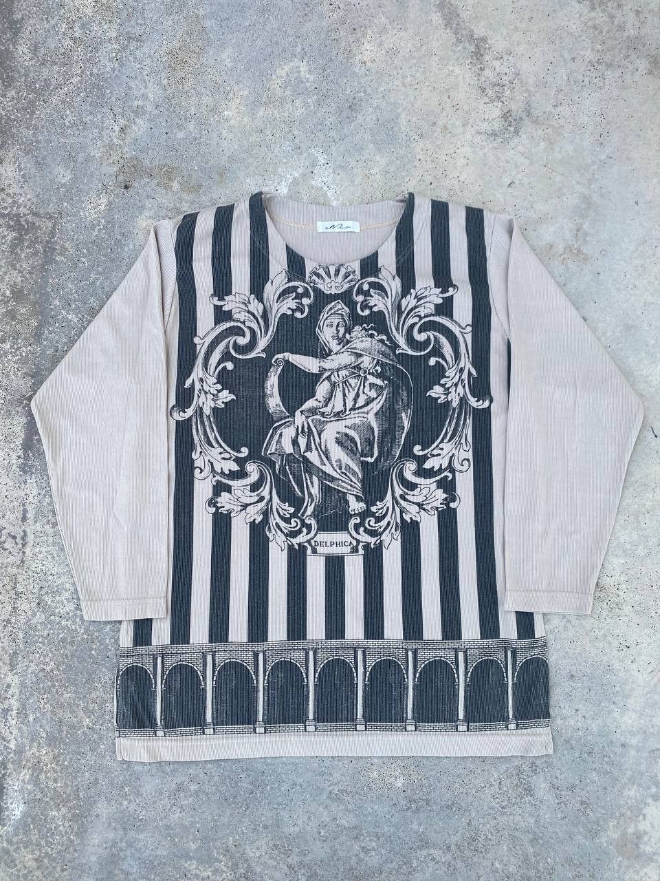 14th Addiction 2000s Neo Delphica Philosophy Longsleeve Size US L / EU 52-54 / 3 - 1 Thumbnail