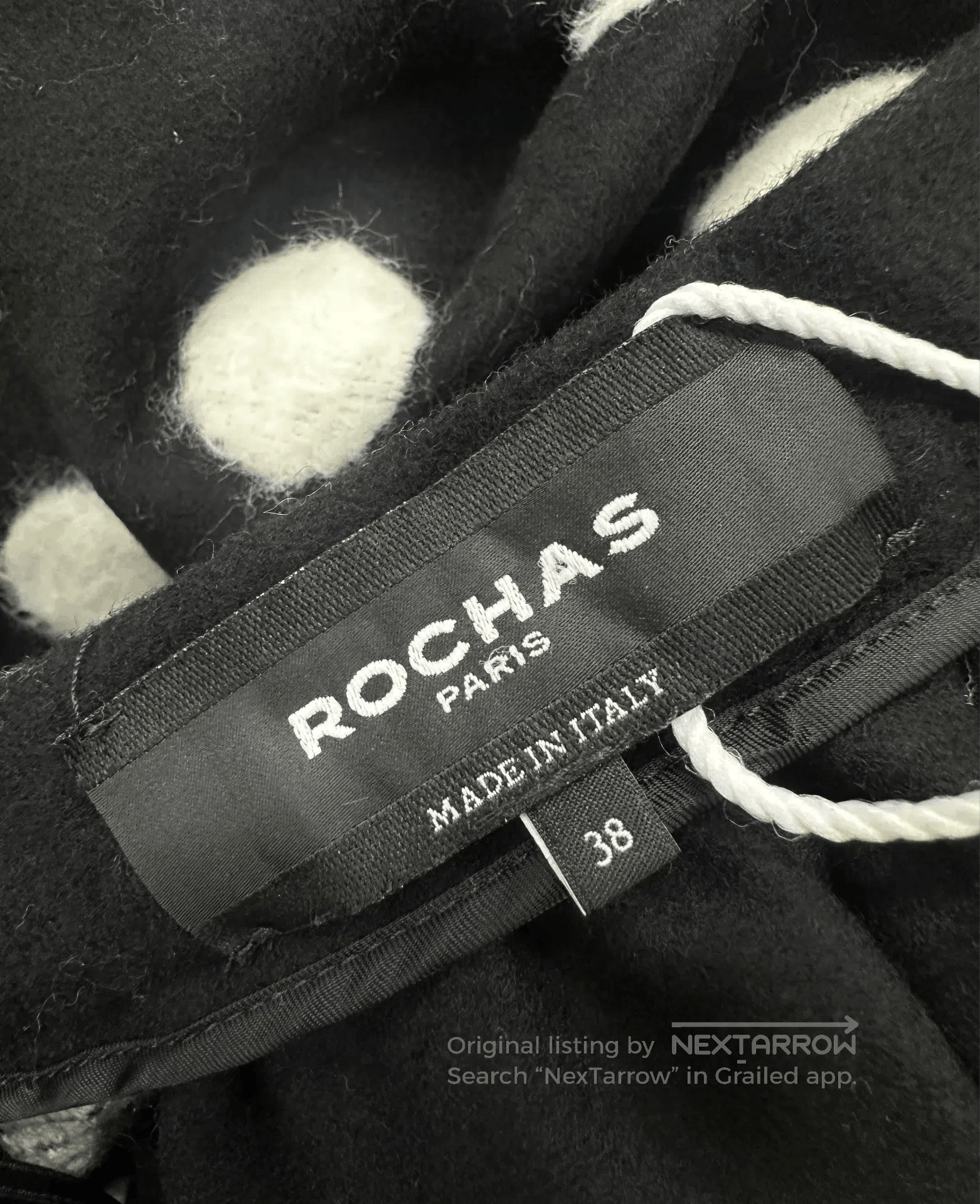 Rochas Rochas Polka Dot Pleated Mini Skirt. Size 37" - 4 Thumbnail