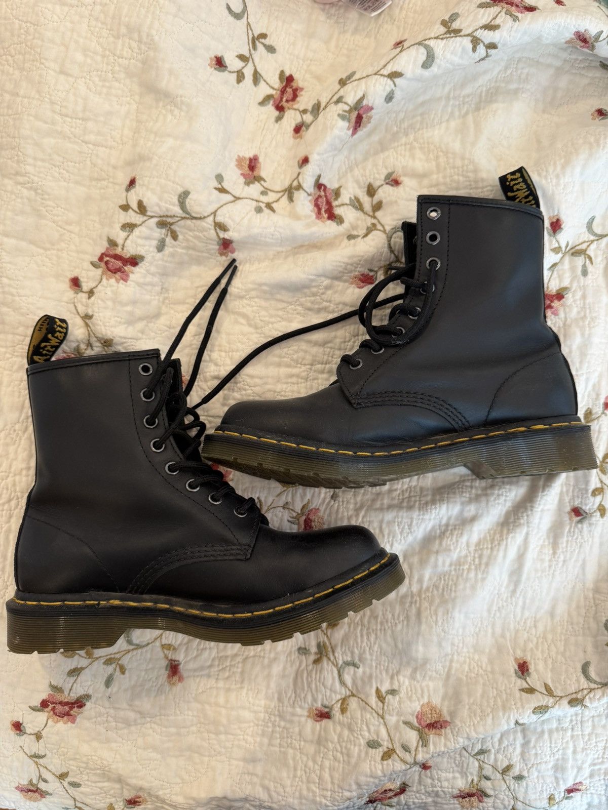 Dr. Martens Black Dr. Martens 1460 Boots Size US 8 / IT 38 - 3 Thumbnail