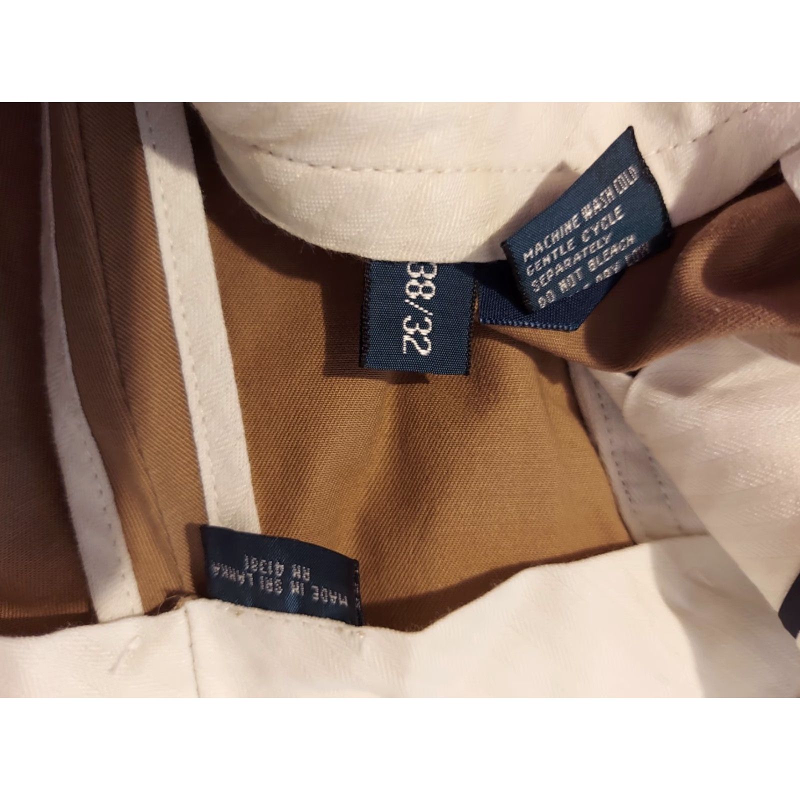 Polo Ralph Lauren Polo Ralph Lauren Pants Khakis 38x32 Beige Cotton Men Regular Shirt? Size US M / EU 48-50 / 2 - 6 Thumbnail