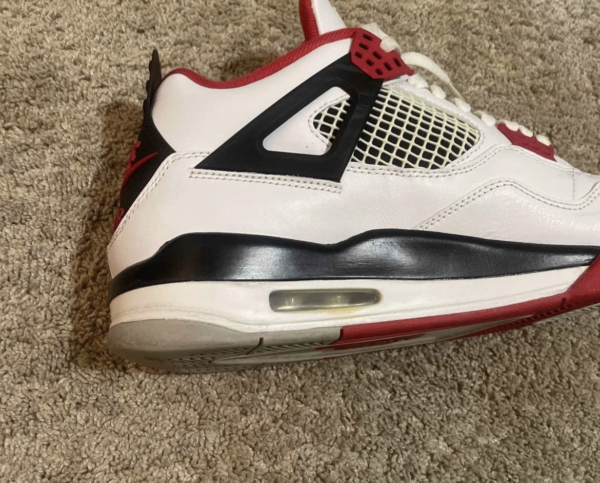 Jordan Brand × Nike Air Jordan 4 Retro OG ‘Fire Red’ 2020 Size US 9.5 / EU 42-43 - 5 Thumbnail