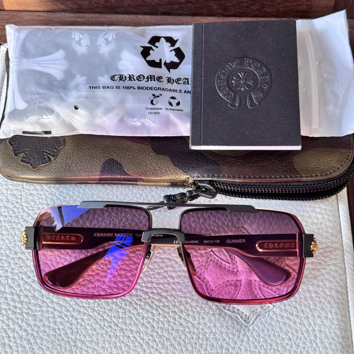 Chrome Hearts Chrome Hearts GUMMER 1/1 ‘Eroticism’ Sunglasses Size ONE SIZE - 1 Thumbnail