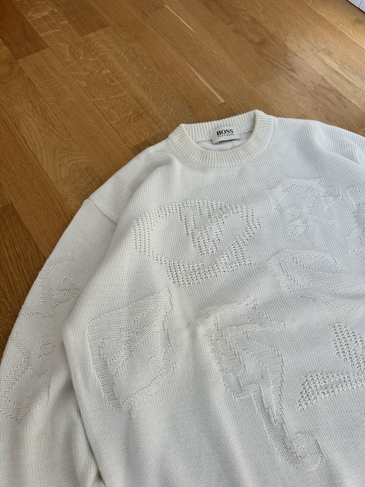 Hugo Boss 90’s West Germany Hugo Boss Knit Sweater Sea Accents Size US L / EU 52-54 / 3 - 7 Thumbnail