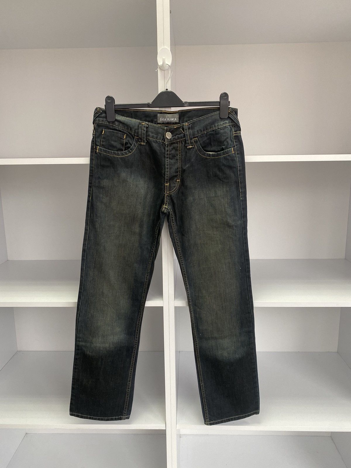 Casablanca × Designer × Vintage Vintage CasaBlanca Denim Jeans Size US 31 - 4 Thumbnail