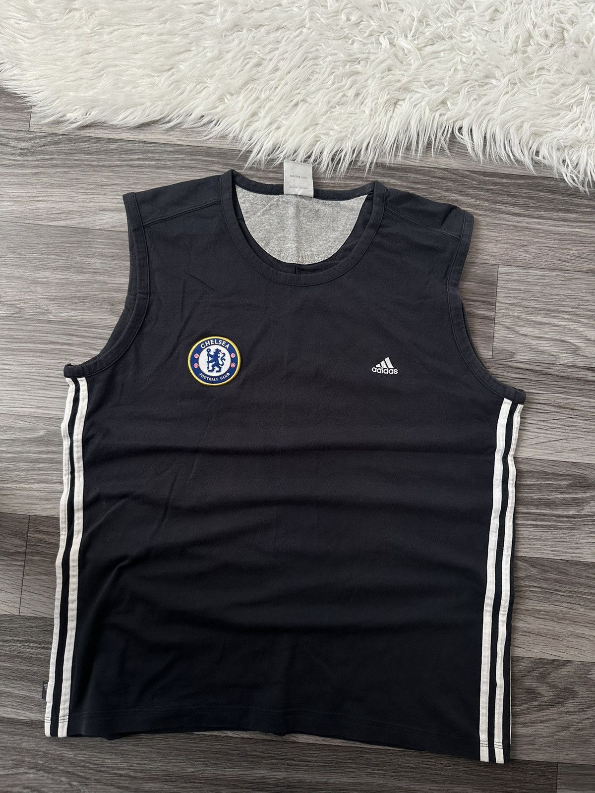 Adidas Adidas Chelsea 2006 Vintage Training Shirt hype blockcore Size US XL / EU 56 / 4 - 1 Thumbnail