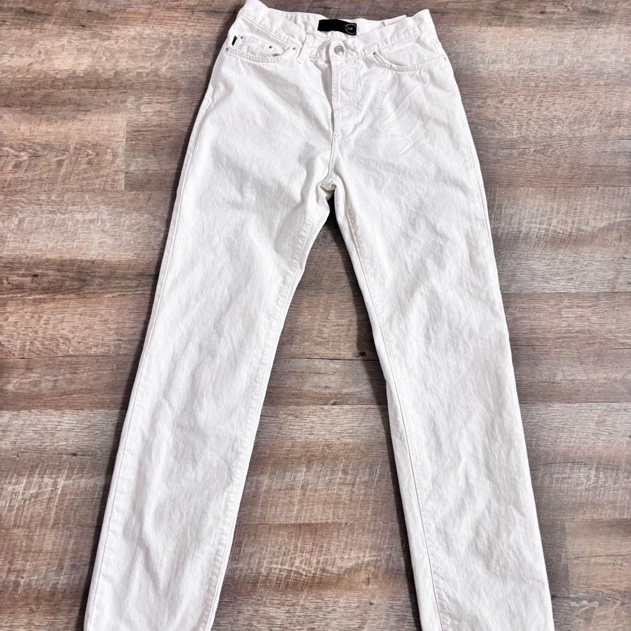 Roberto Cavalli Roberto Cavalli White Jeans Size 28" / US 6 / IT 42 - 4 Thumbnail