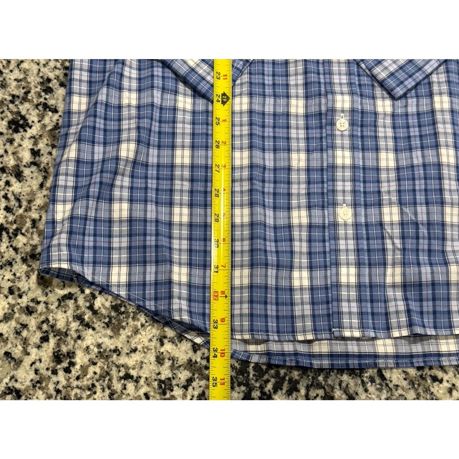 Vintage Holderness & Bourne The Andrews Shirt Button-Up Plaid Blue XL Men’s Tailored Regular Sleeve Long Size US XL / EU 56 / 4 - 3 Thumbnail