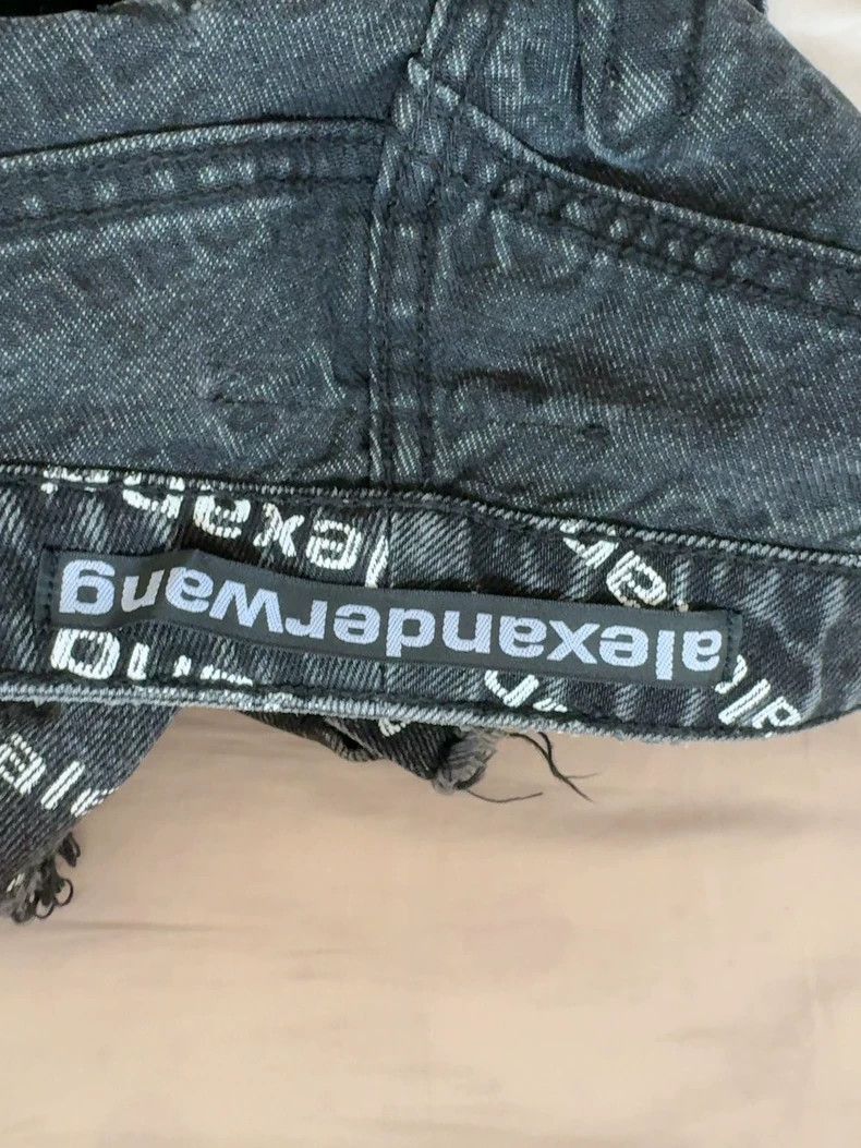 Alexander Wang Alexander Wang Black Printed Shorts- Size 27" / US 4 / IT 40 - 4 Thumbnail