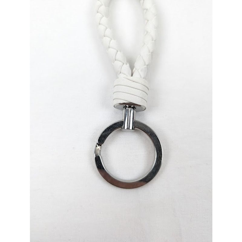 Bottega Veneta o1rshd1 Size: OS / Key Ring in White Size ONE SIZE - 7 Thumbnail