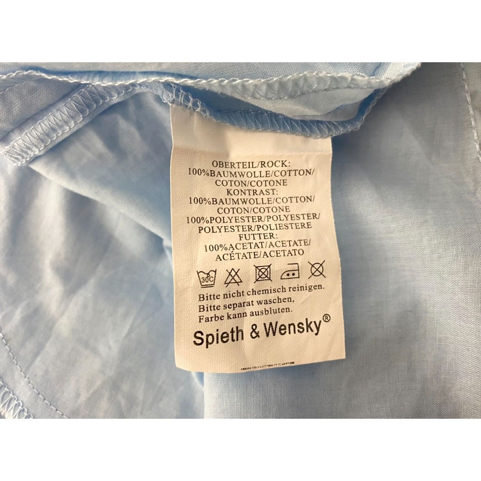 Vintage Spieth & Wensky womens dress Size 34 Multicoloured Size XXS / US 00 / IT 34 - 5 Thumbnail