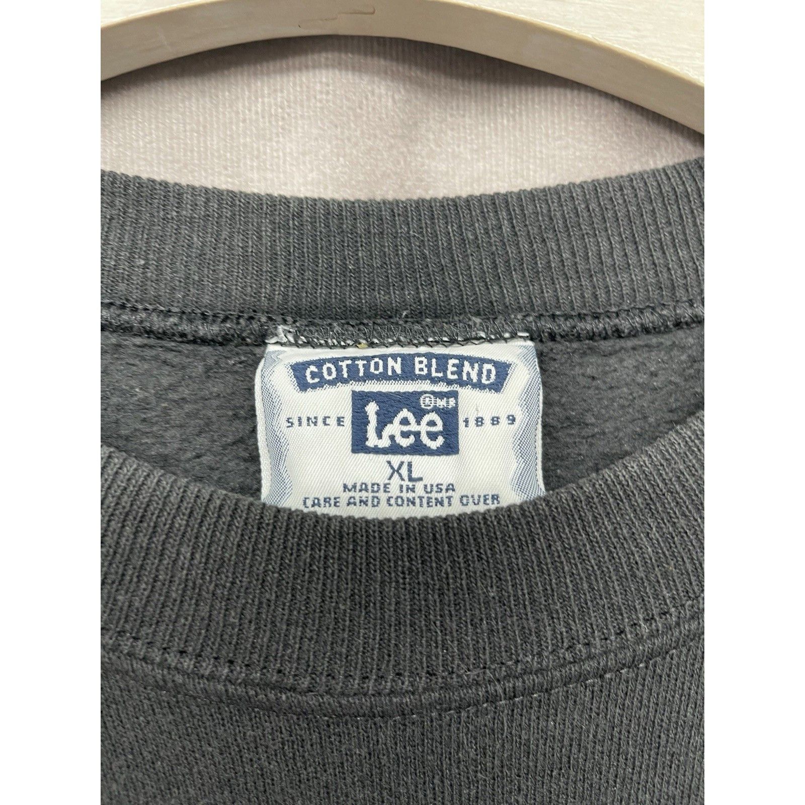 Lee VINTAGE 1991 JESUS GIVES NEW LIFE SWEATSHIRT XL LEE MADE IN Size US XL / EU 56 / 4 - 6 Thumbnail
