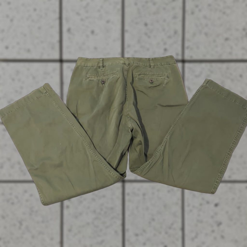 J.Crew Womens J. Crew Pants Chino Beige 10 Regular Chino Pants Dress Slack Cotton Khaki Green Shirt Style Trousers Mens Womens Size 32" / US 10 / IT 46 - 1 Thumbnail