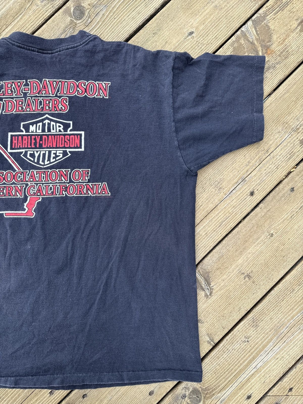 Harley Davidson Vintage 1992 Harley Davidson Carson City Fall Run T Shirt XL Size US XL / EU 56 / 4 - 11 Thumbnail