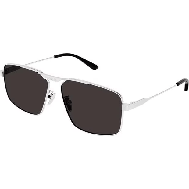 Balenciaga Rectangle Sunglasses Bb0418sk-002 Size ONE SIZE - 2 Thumbnail