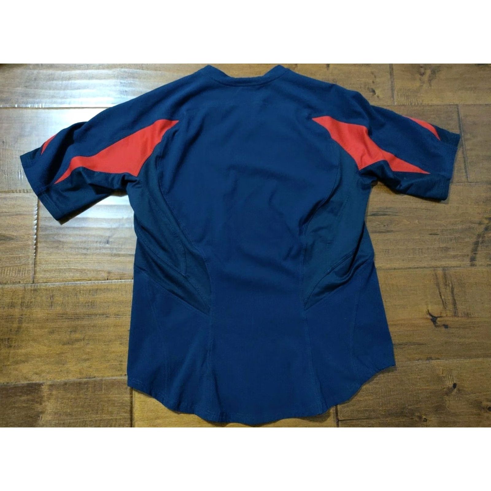 Nike Nike Fit Dry Rugby Training Jersey Navy Blue Red Men's Large Size US L / EU 52-54 / 3 - 4 Thumbnail