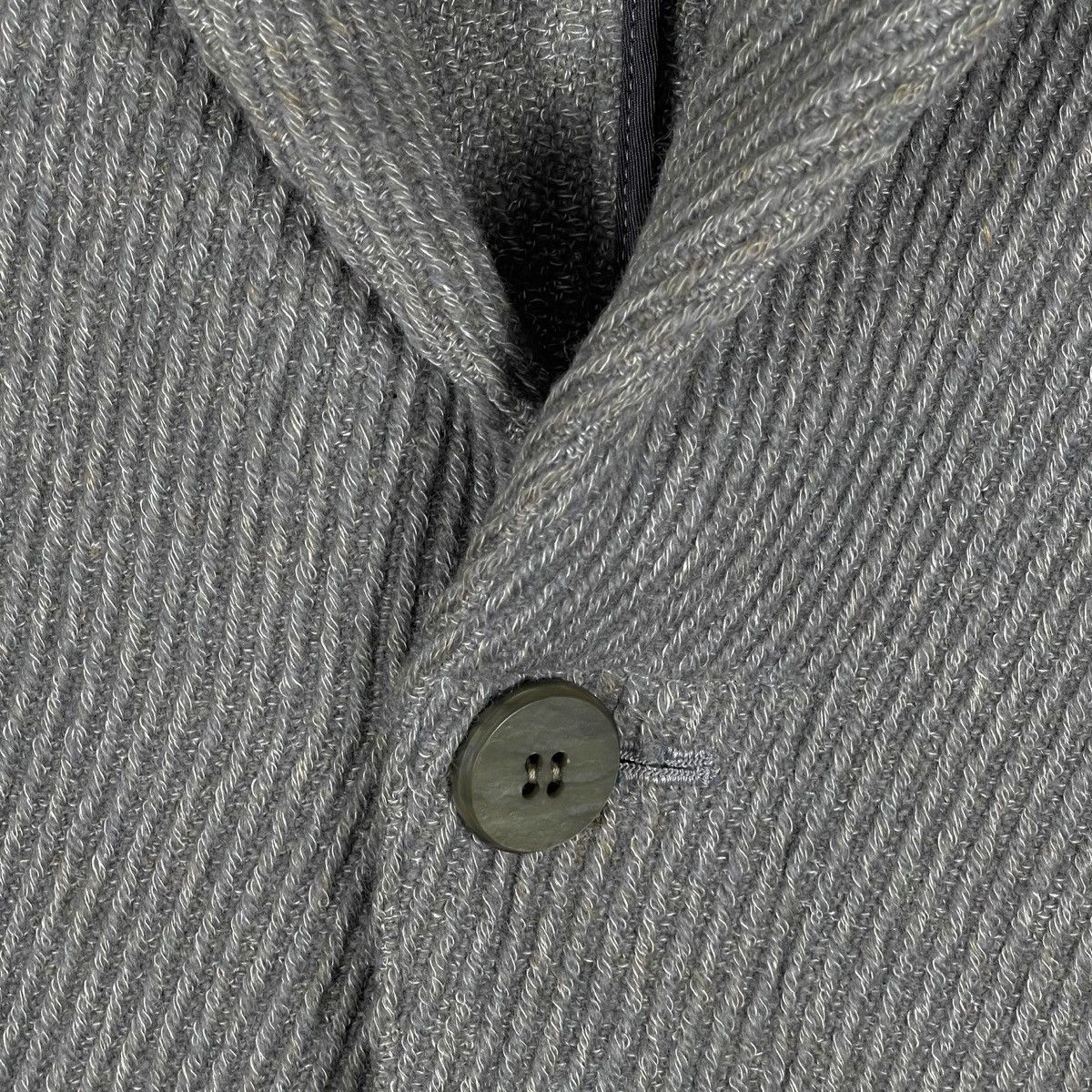 Yohji Yamamoto Vintage Yohji Yamamoto Y's Ribbed Blazer | Archival Japanese Size US M / EU 48-50 / 2 - 5 Thumbnail