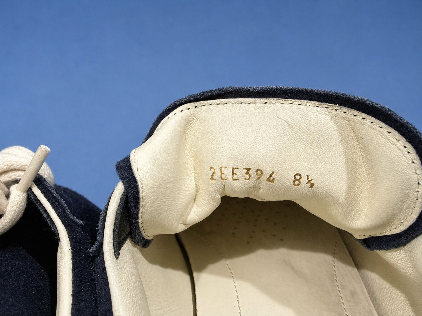 Prada Prada Lane Navy Suede Logo Sneakers 2EE394 Size US 8.5 / EU 41-42 - 5 Thumbnail