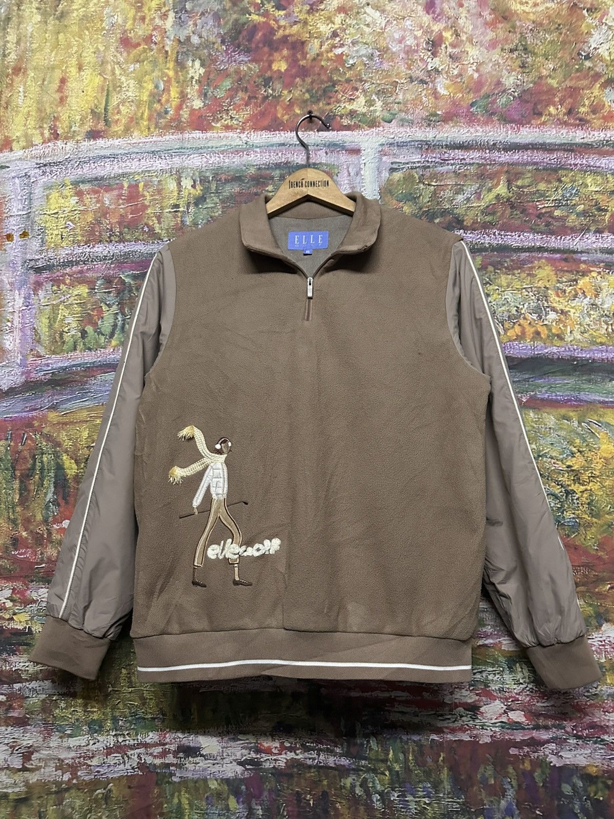 Japanese Brand ELLE GOLF half zip Size US M / EU 48-50 / 2 - 1 Thumbnail