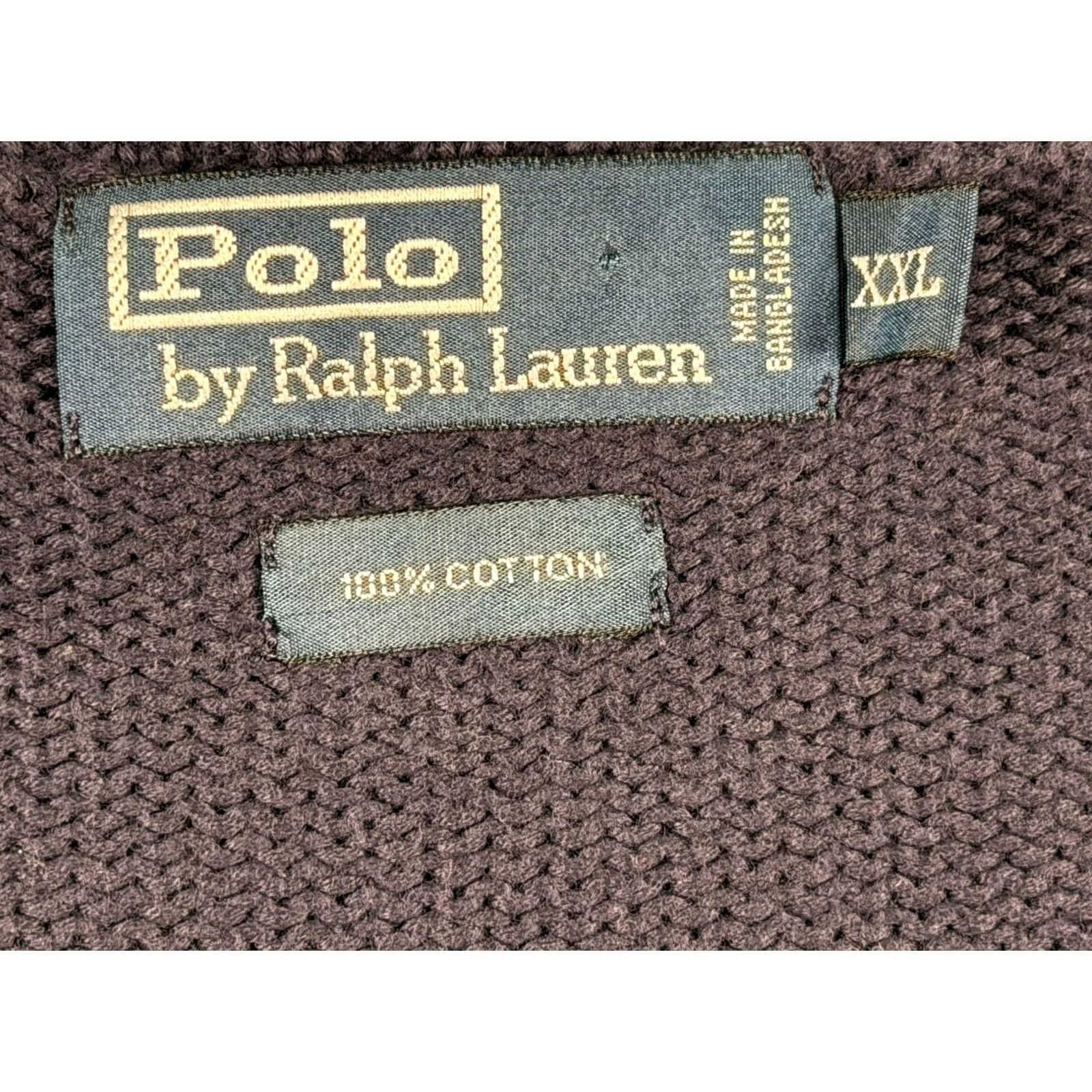 Polo Ralph Lauren Polo by Ralph Lauren Sweater Vest Men's XXL Blue Cotton Size US XXL / EU 58 / 5 - 4 Thumbnail