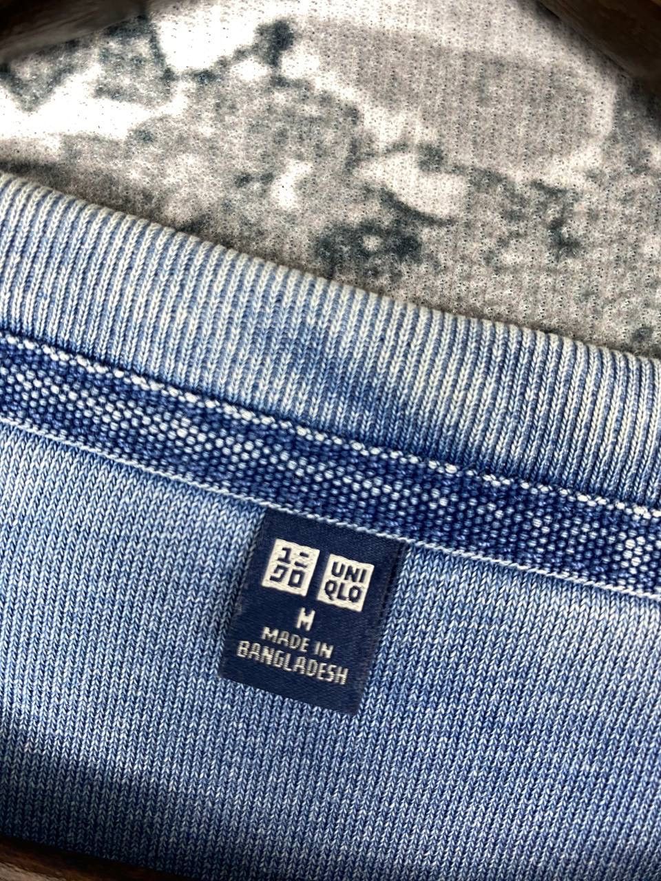 Lemaire × Uniqlo Vintage Uniqlo Like Denim Sweatshirts Size US M / EU 48-50 / 2 - 8 Thumbnail