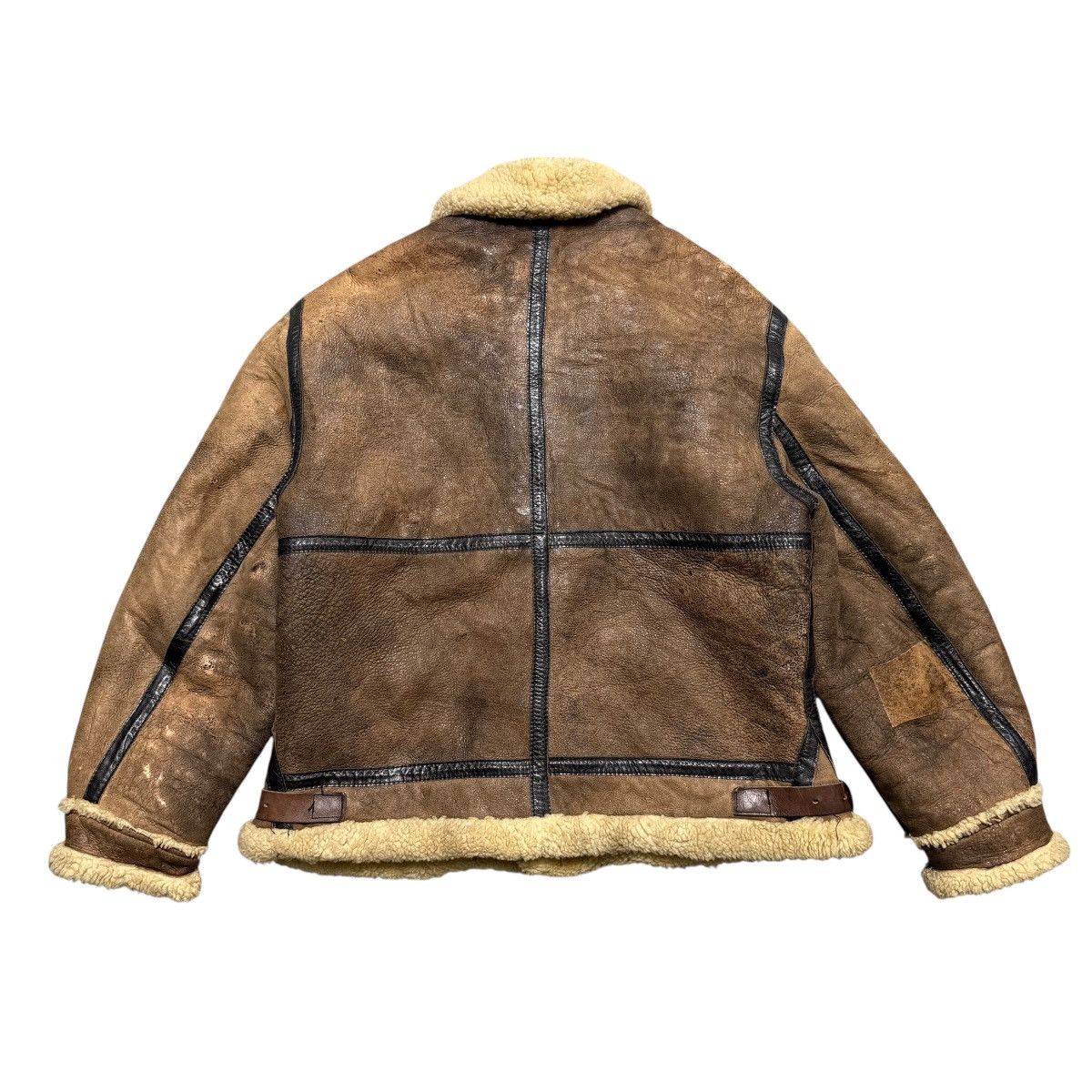 Golden Bear Vintage 80s Golden Bear Scovill Mouton Flight B3 Jacket Size US M / EU 48-50 / 2 - 13 Thumbnail