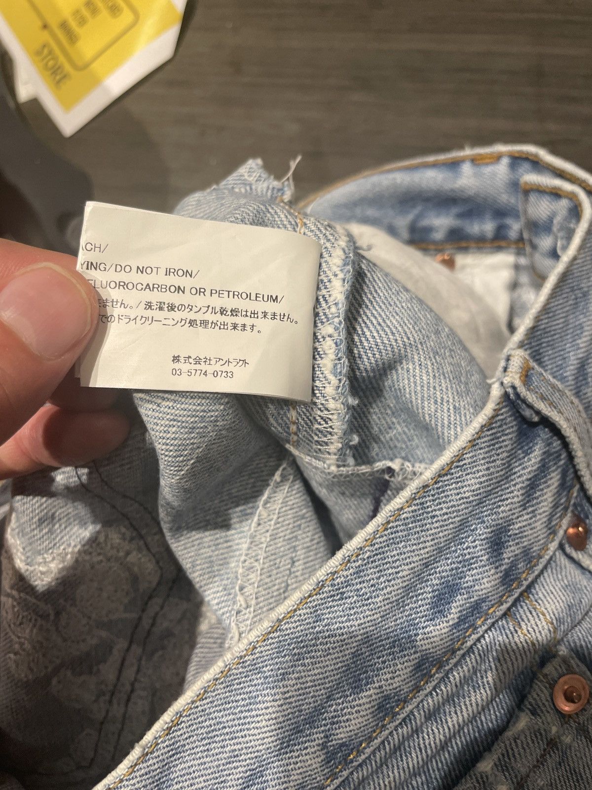 DENIM TEARS × READYMADE Readymade x Denim Tears Flare Jeans Size US 34 / EU 50 - 7 Thumbnail