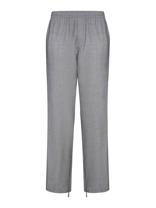 Off-White o1in1s0225 Q:1 / Wool Lounge Trackpant in Grey Size US 38 / EU 54 - 1 Thumbnail