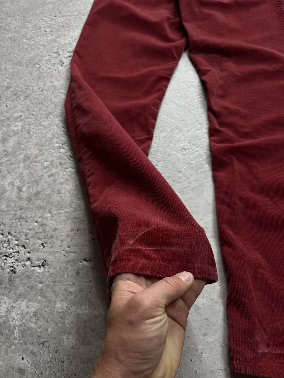 Polo Ralph Lauren Vintage Polo Ralph Lauren Red Corduroy Pants 34x34 Size US 34 / EU 50 - 5 Thumbnail