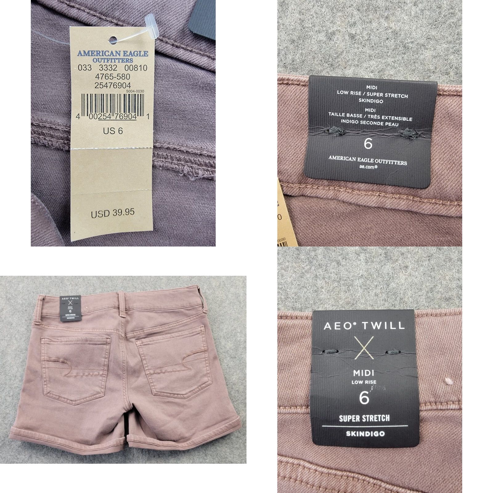 American Eagle Outfitters VINTAGE? No. (Oops) Size 28" / US 6 / IT 42 - 8 Thumbnail