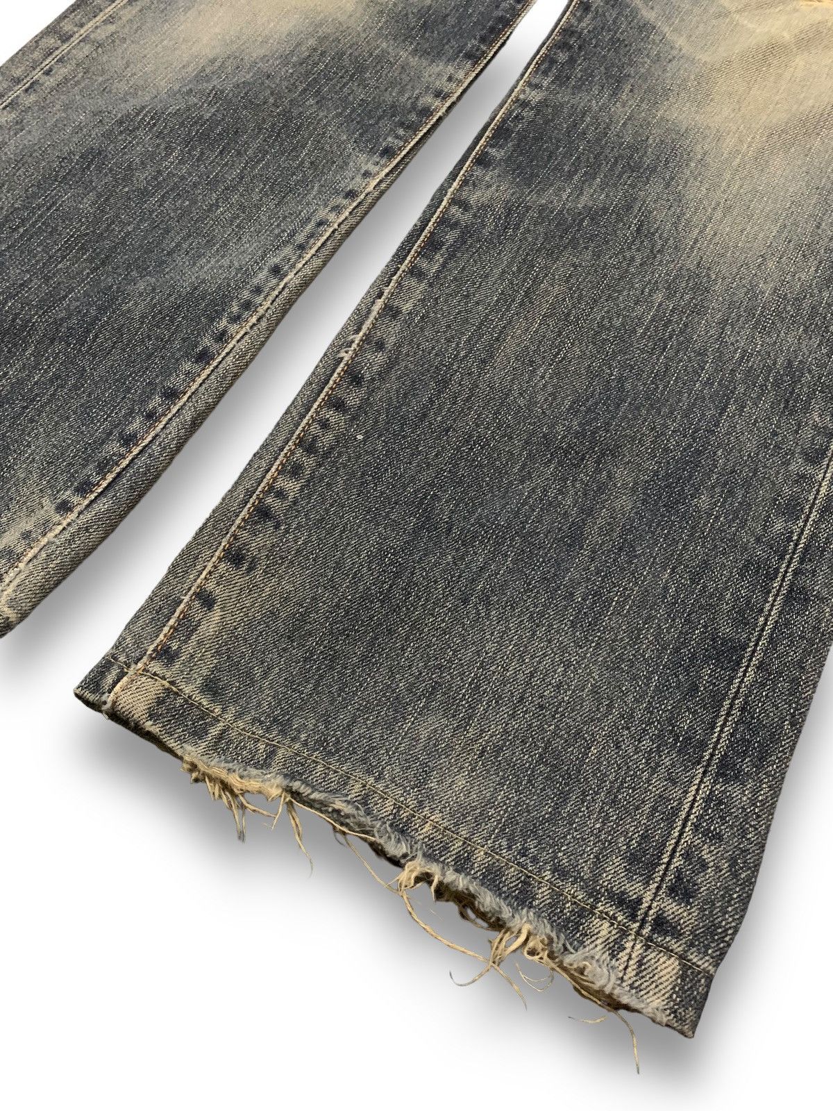 Edwin Vintage Edwin XV443 Regular Straight Distressed Grunge Jeans Size US 31 - 10 Thumbnail