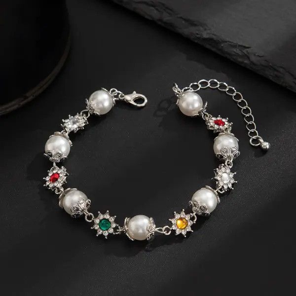 Jewelry Lacteo Creative Multicolor Chain Bracelet Size ONE SIZE - 1 Thumbnail