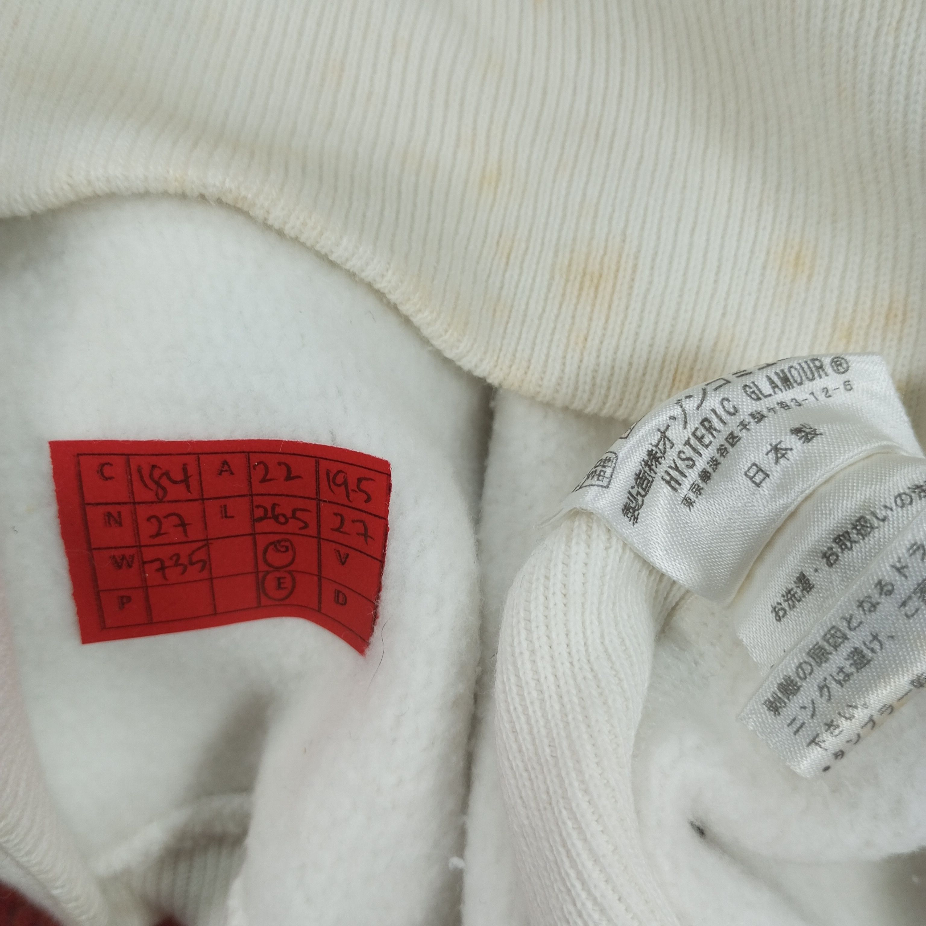 Hysteric Glamour Hysteric Glamour Japanese Brand Racing Style Sweatshirt Size US M / EU 48-50 / 2 - 12 Thumbnail