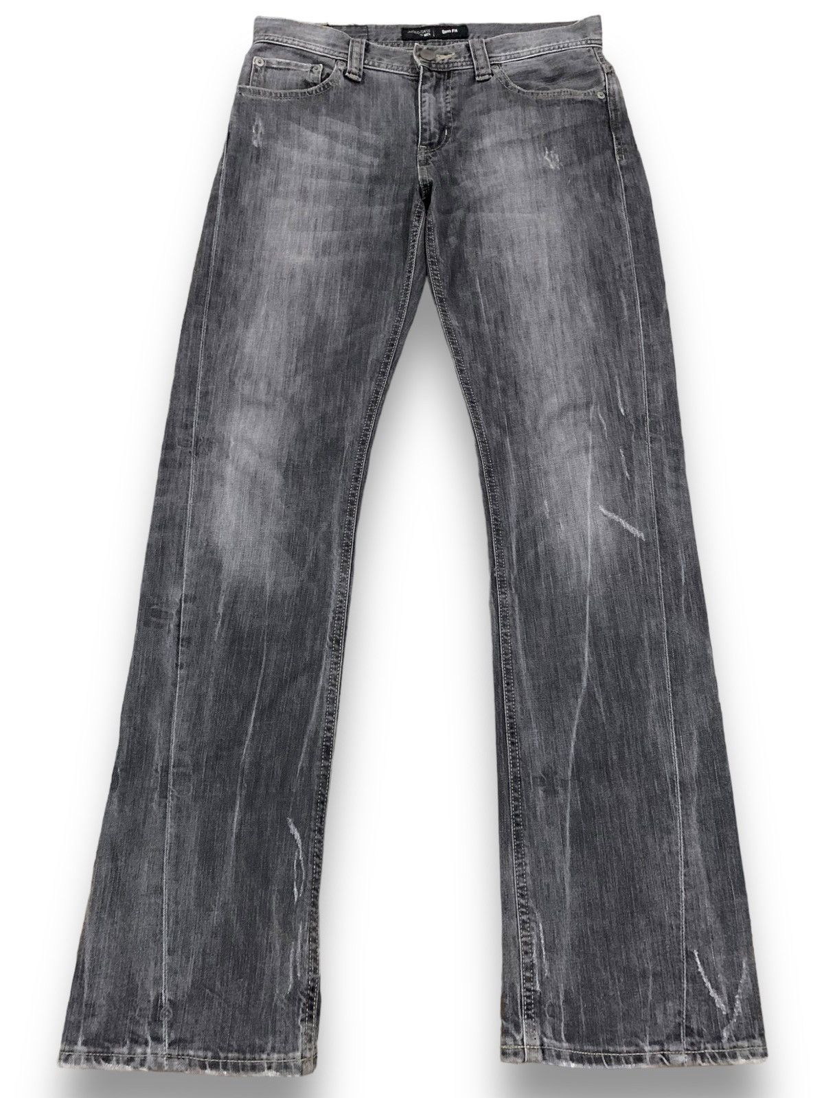 Undercover × Uniqlo Vintage Uniqlo Faded Wash Slim Bootcut Grunge Jeans Size US 31 - 1 Thumbnail