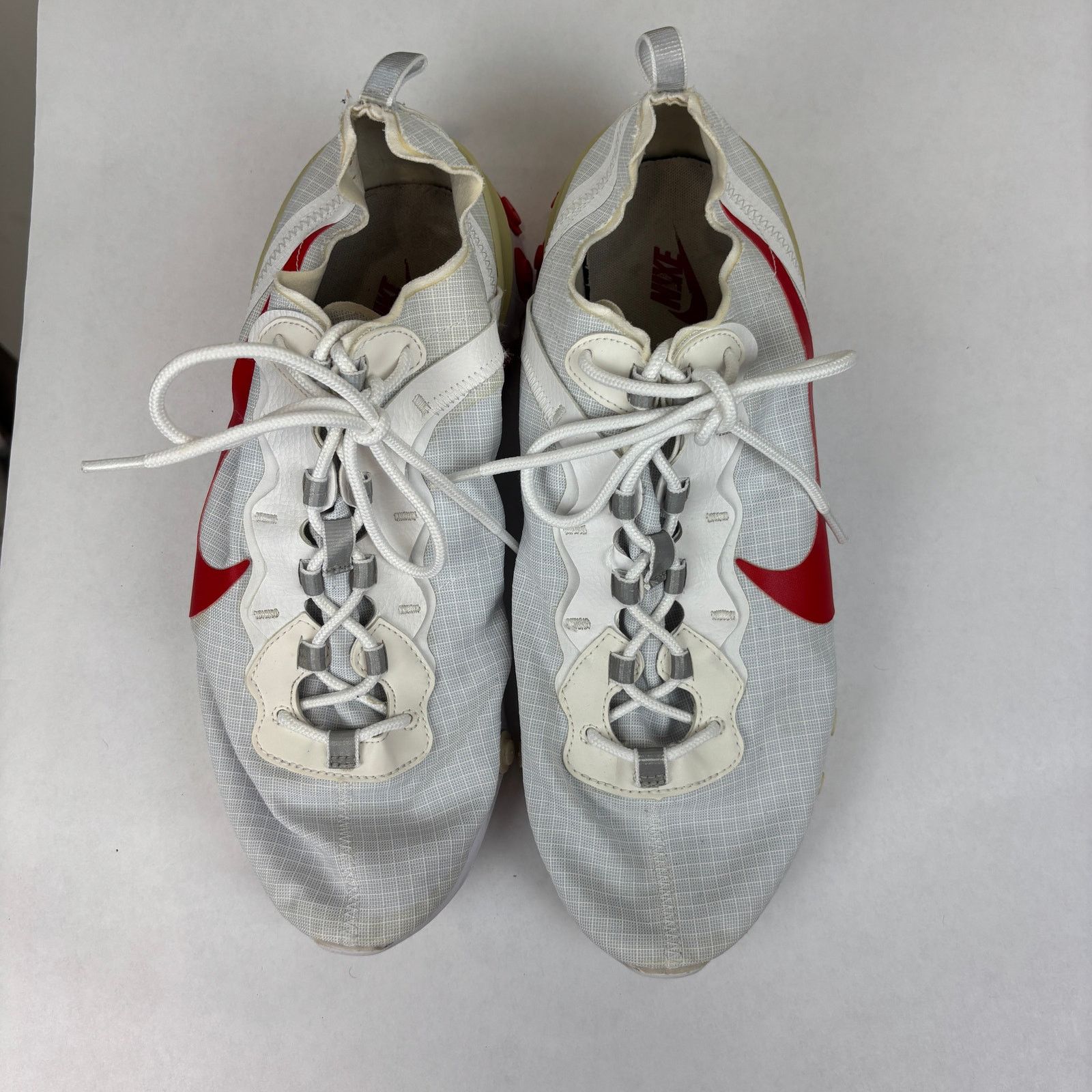 Nike Nike React Element 55 White Red Sneakers Shoes Men's 13 Run Size US 13 / EU 46 - 6 Thumbnail