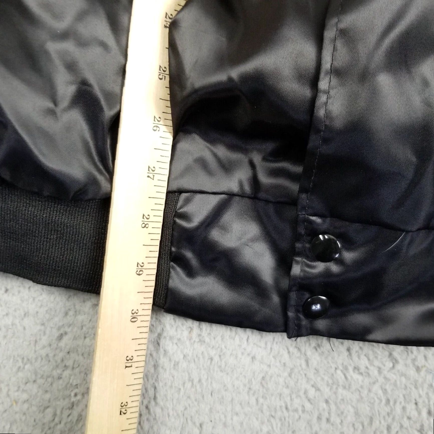 Vintage VINTAGE Satin Bomber Jacket Men 2XL Black WSMSS Cowboy Western 80s 90s Keith Mens Jacket Size US XXL / EU 58 / 5 - 6 Thumbnail