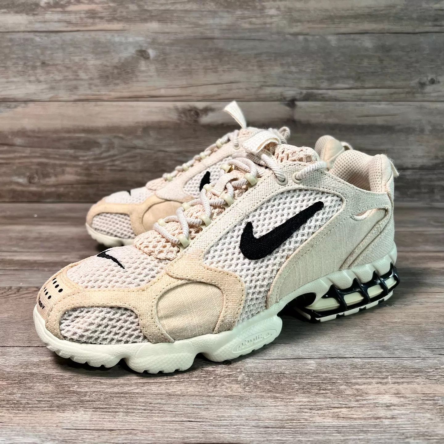 Nike Nike x Stussy Ivory Linen Desert Yellow 98 New 43 Size US 9.5 / EU 42-43 - 1 Thumbnail