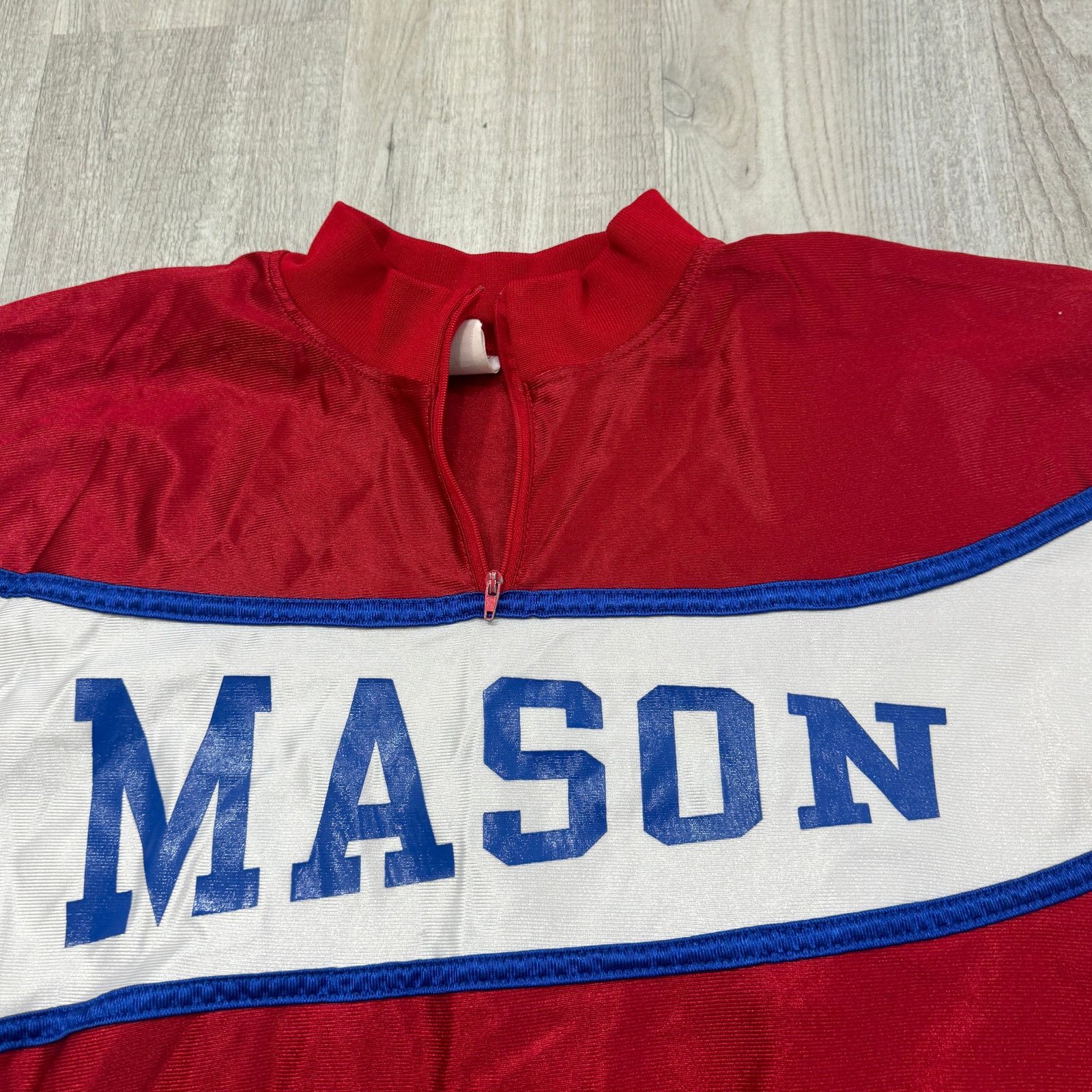 Vintage Vintage Mason Bulldogs Basketball Sweatshirt 90s Striped Size XL / US 12-14 / IT 48-50 - 3 Thumbnail
