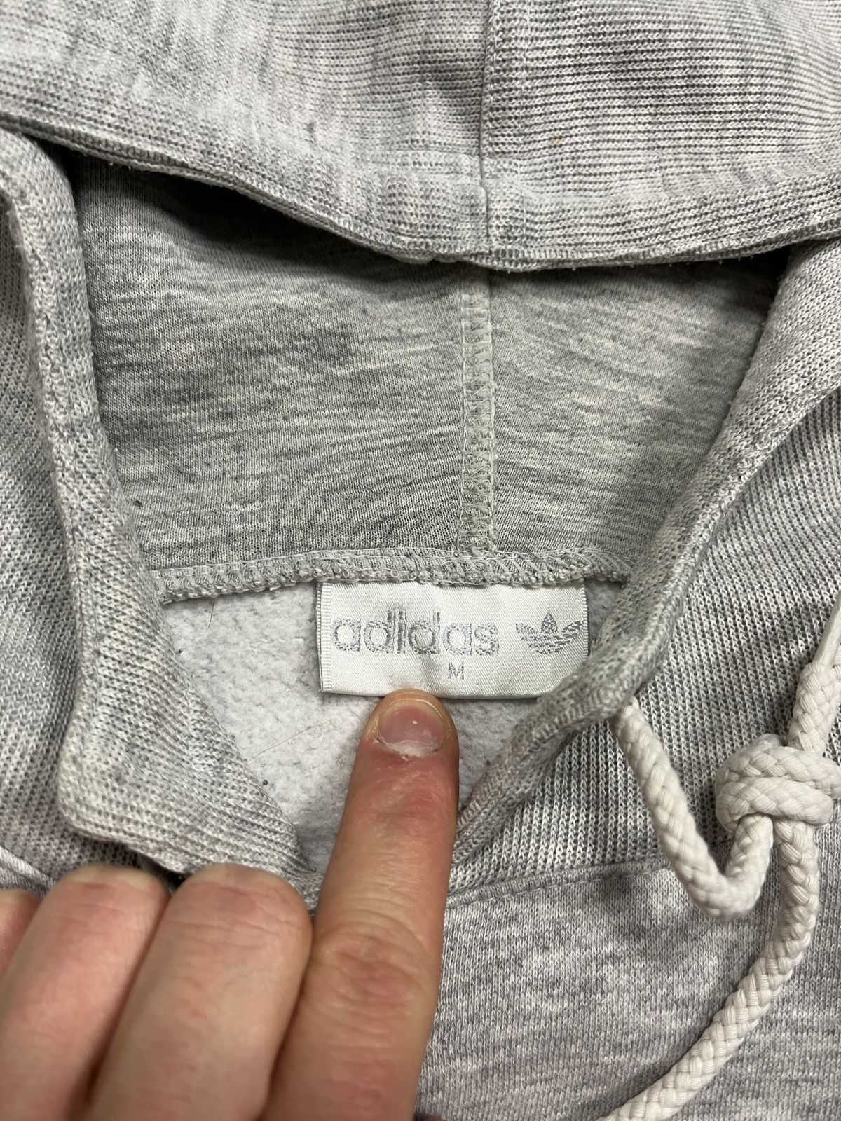 Adidas × Vintage Vintage Adidas 90’s Oversized NY Training Baggy Hoodie Rare Size US M / EU 48-50 / 2 - 7 Thumbnail