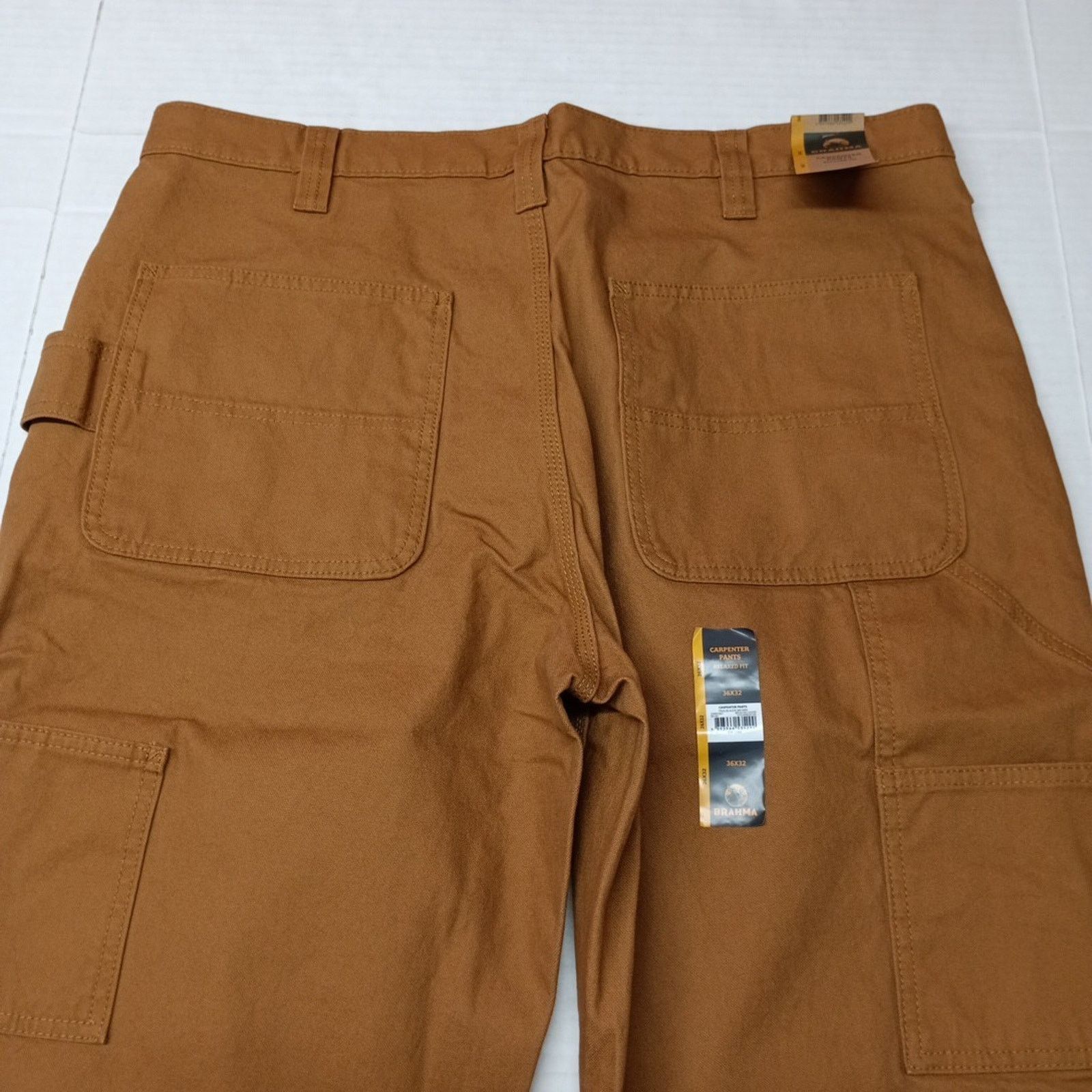 Other Brahma Work Carpenter Pants Men's Size 36x32 Relaxed Brown Size US 36 / EU 52 - 8 Thumbnail