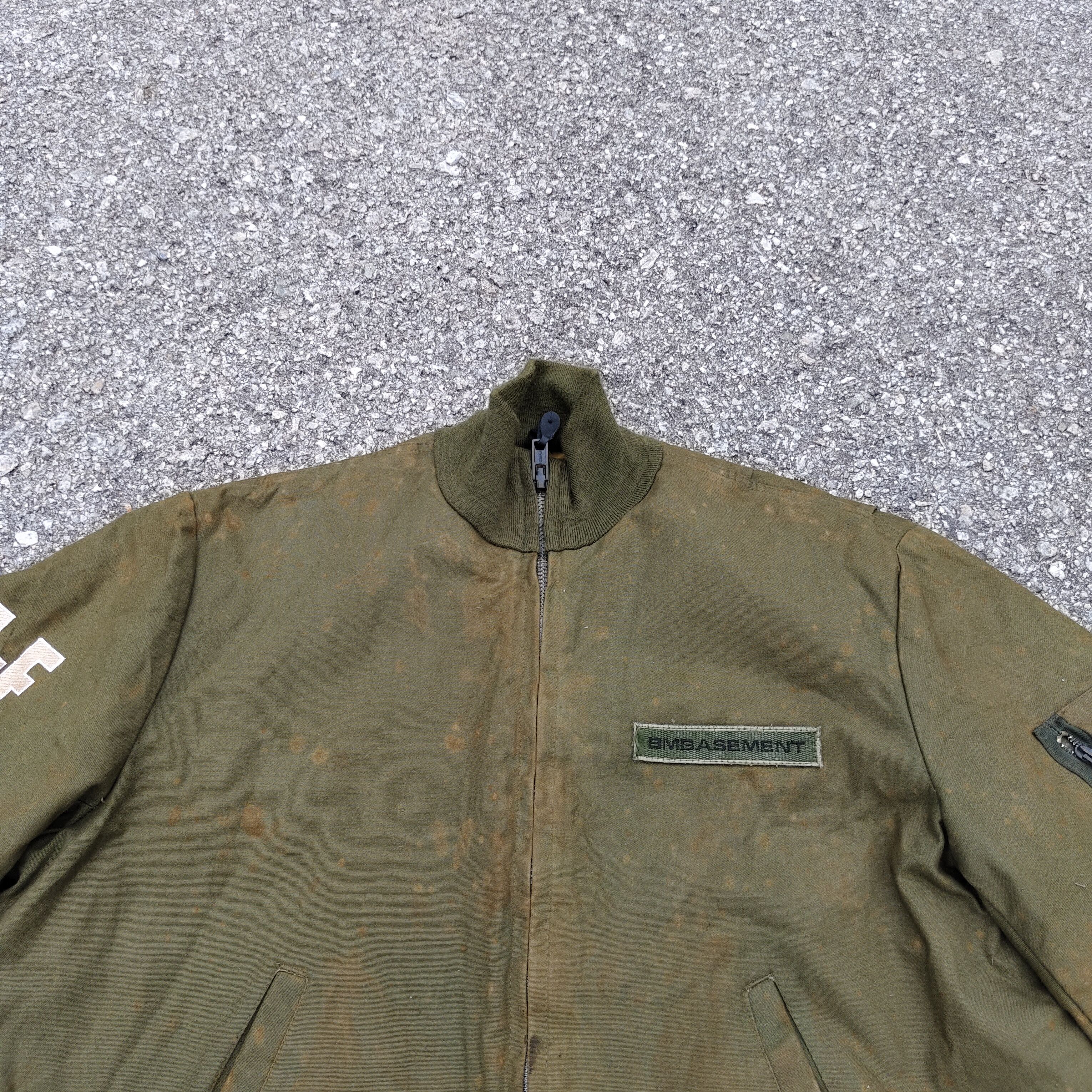 Vintage Vintage BMBASEMENT Bomber Jacket Size US XL / EU 56 / 4 - 3 Thumbnail