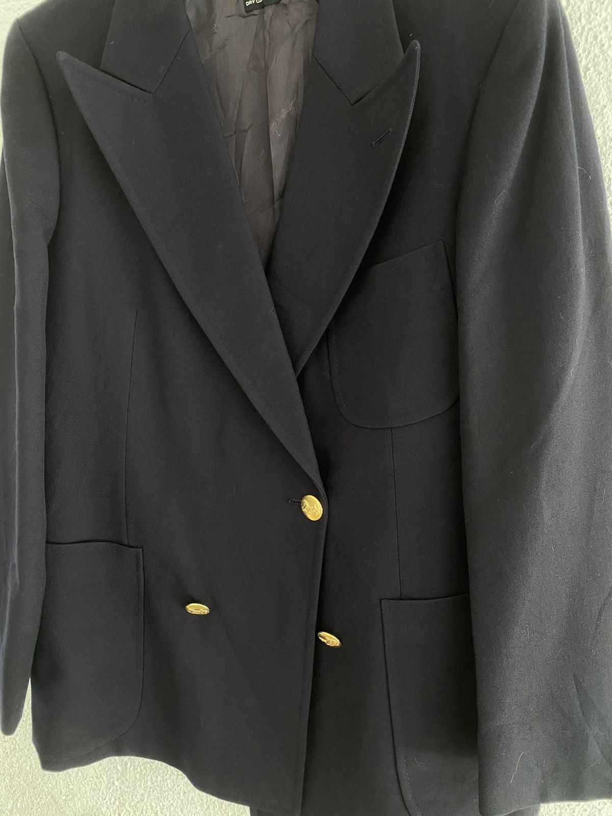 Celine Vintage Celine Wool Double Breasted 3 Pockets Blazet Size M / US 6-8 / IT 42-44 - 4 Thumbnail