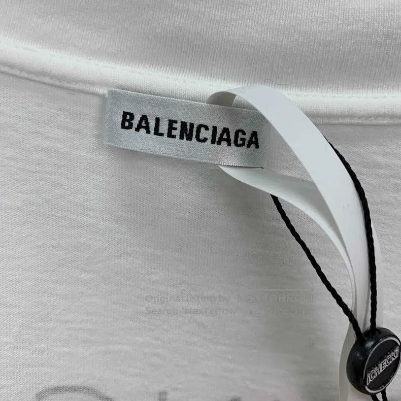 Balenciaga Balenciaga WFP Charity Food Program White Short Sleeve T-S Size US XS / EU 42 / 0 - 3 Thumbnail