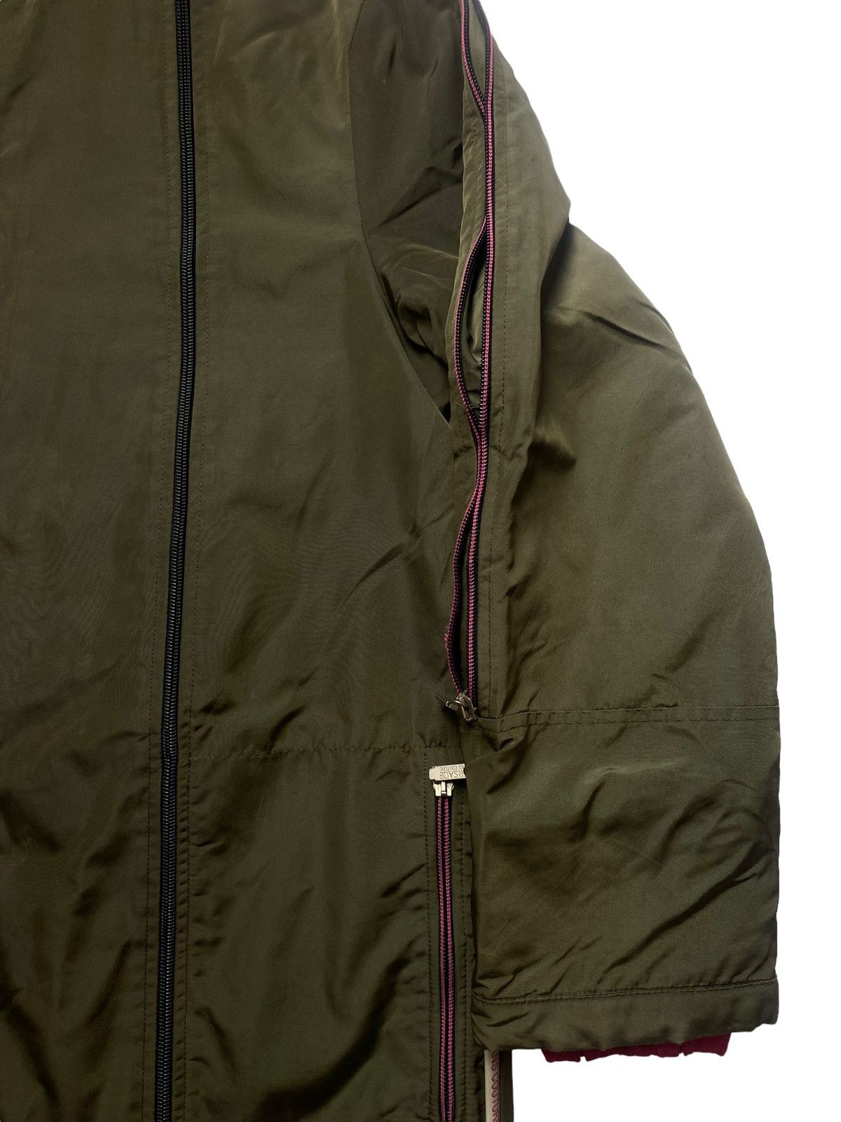 Versace Jeans Couture 1990s Gianni Versace Jeans - Survival Long Jacket Size US L / EU 52-54 / 3 - 4 Thumbnail