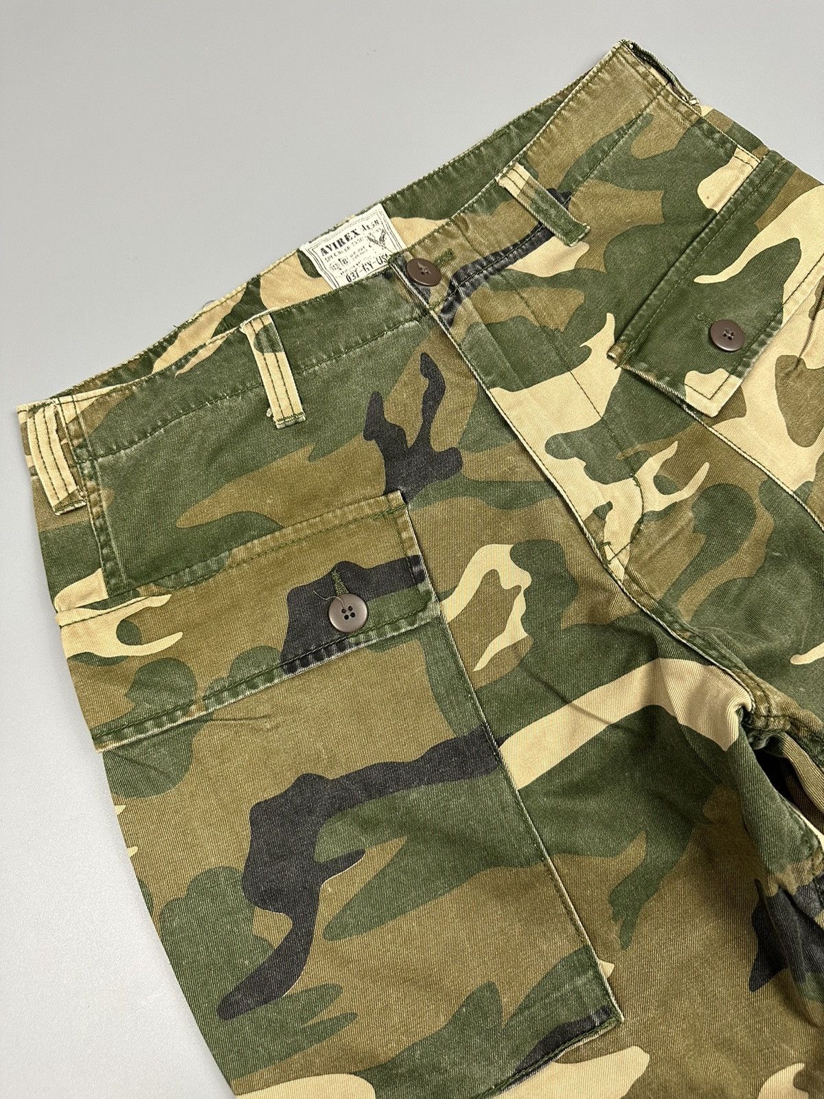 Avirex × Vintage Vintage Avirex Camo Monkey Pants Size US 32 / EU 48 - 8 Thumbnail