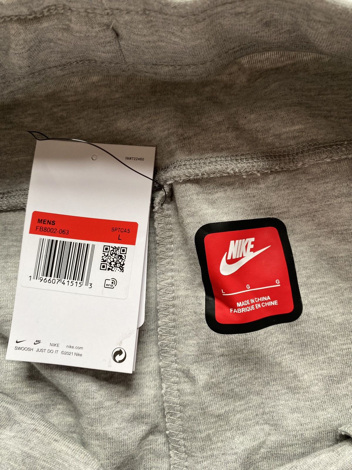 Nike nike tech fleece grey Size US 32 / EU 48 - 2 Thumbnail