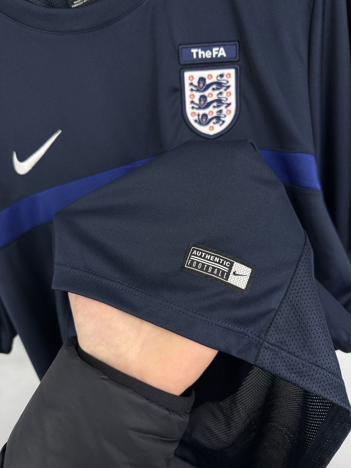 Nike 🏴󠁧󠁢󠁥󠁮󠁧󠁿 2016 Nike England The FA Soccer Training Jersey T-Shirt Size US XXL / EU 58 / 5 - 5 Thumbnail