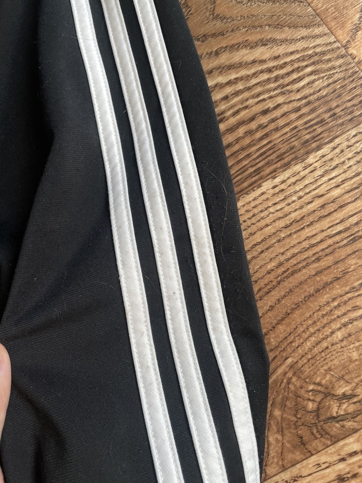 Adidas × Vintage Vintage Y2K Adidas Black Trackpants balenci style pants Size US 32 / EU 48 - 7 Thumbnail