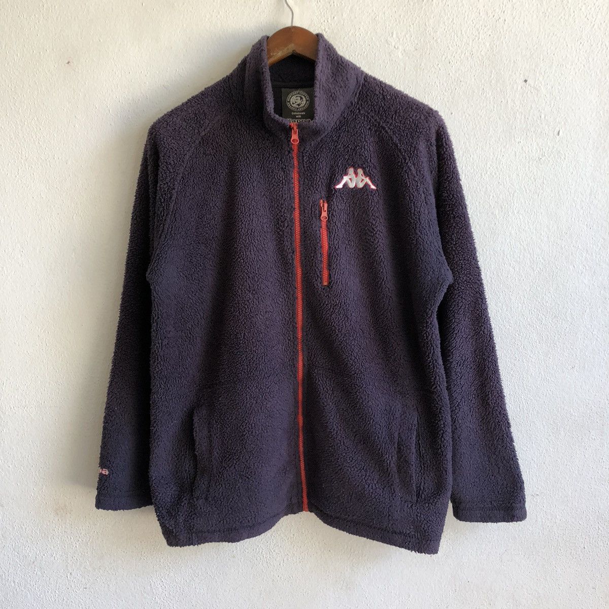 SUNTORY COFFE X KAPPA zip up fleece