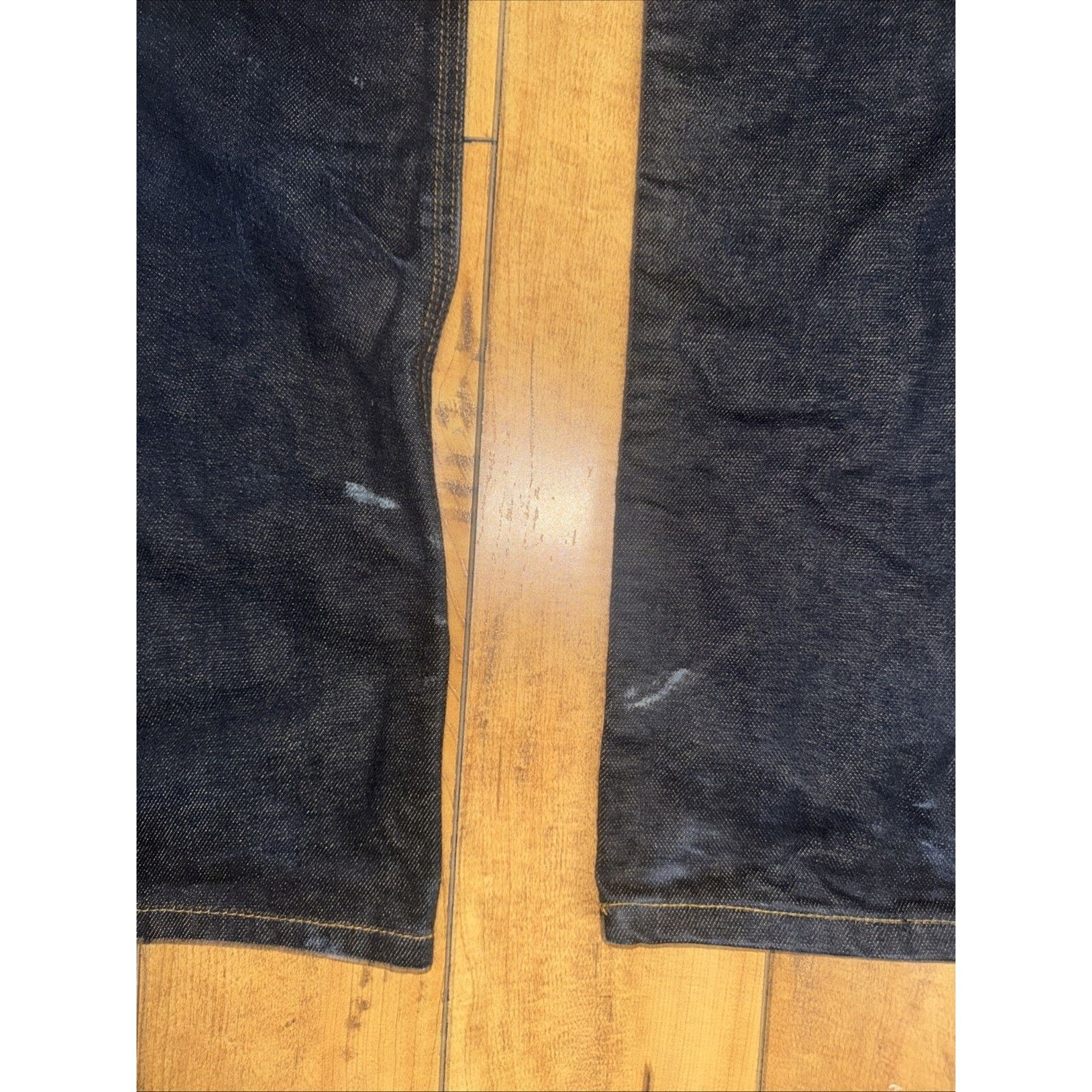 Dravus Dravus Men’s Red Line Selvedge Raw Denim 32x33 Dark Indigo Size US 32 / EU 48 - 6 Thumbnail